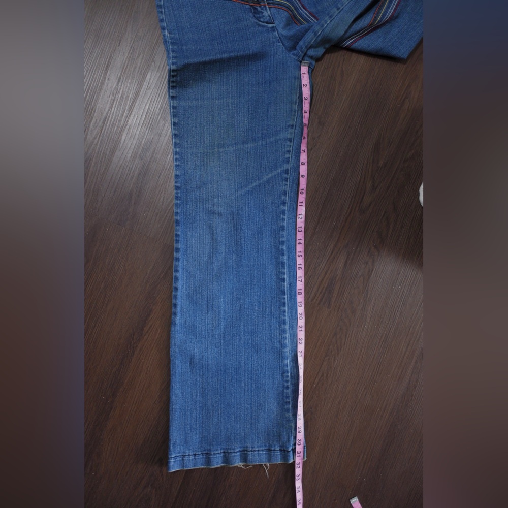 ModCloth rainbow jeans - Picture 5 of 10